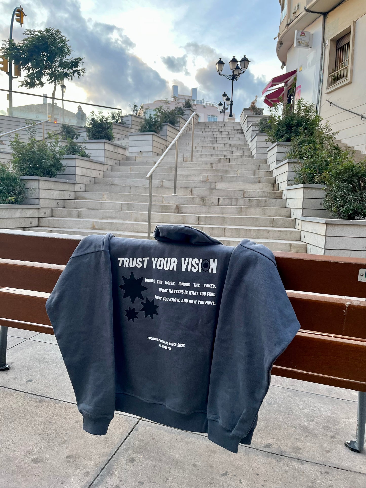 TYV DARK GRAY HOODIE