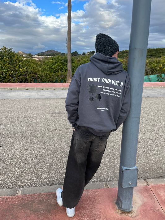 TYV DARK GRAY HOODIE